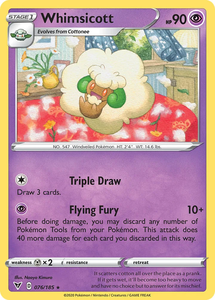 Whimsicott, Vivid Voltage 076/185