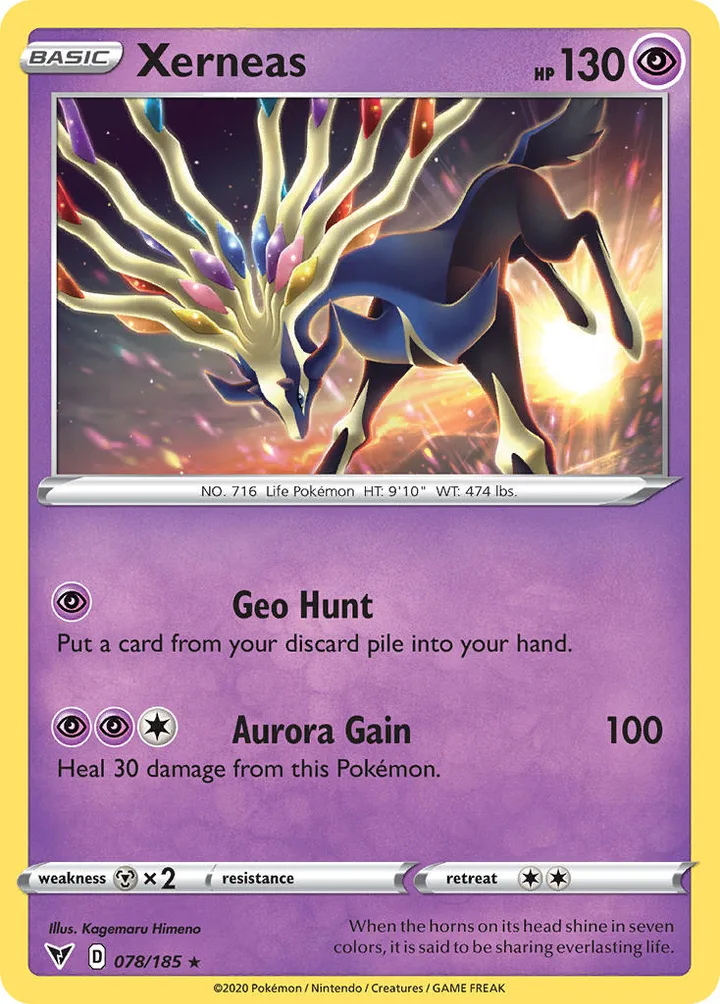 Xerneas, Vivid Voltage 078/185