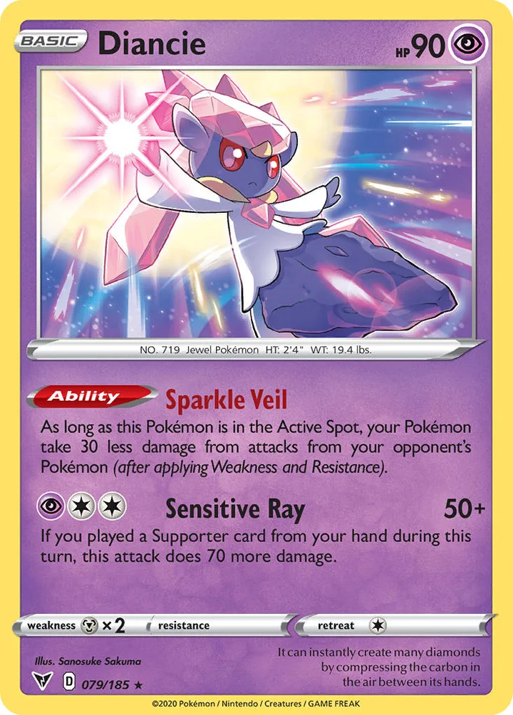Diancie, Vivid Voltage 079/185