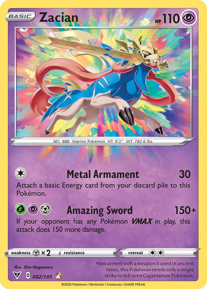 Zacian, Vivid Voltage 082/185