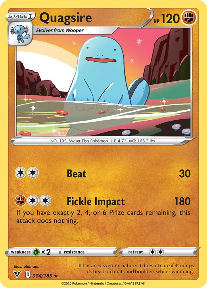 Quagsire, Vivid Voltage 084/185