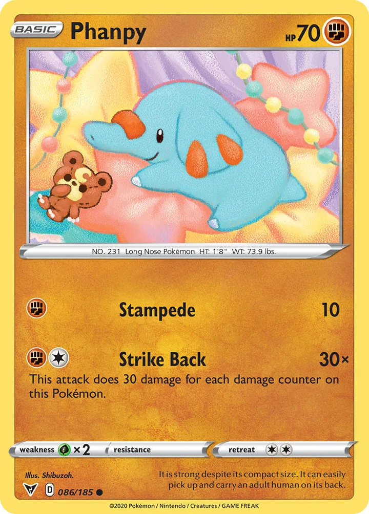 Phanpy, Vivid Voltage 086/185