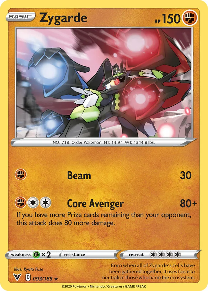 Zygarde, Vivid Voltage 093/185