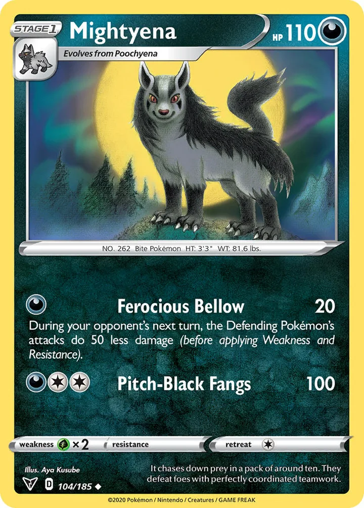 Mightyena, Vivid Voltage 104/185