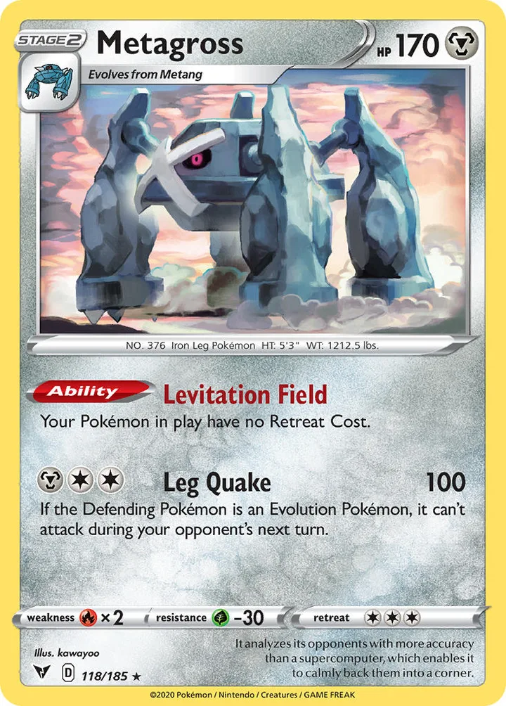 Metagross, Vivid Voltage 118/185