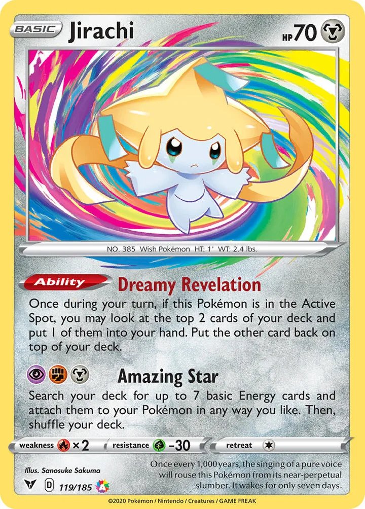 Jirachi, Vivid Voltage 119/185