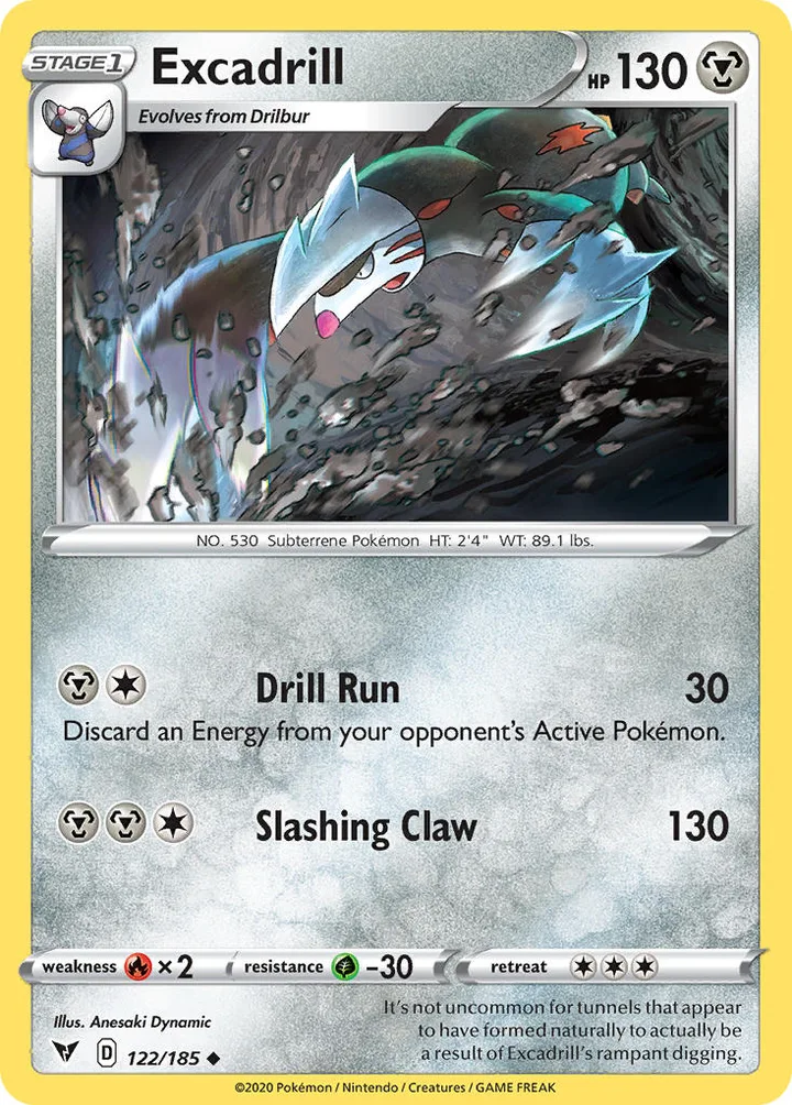 Excadrill, Vivid Voltage 122/185