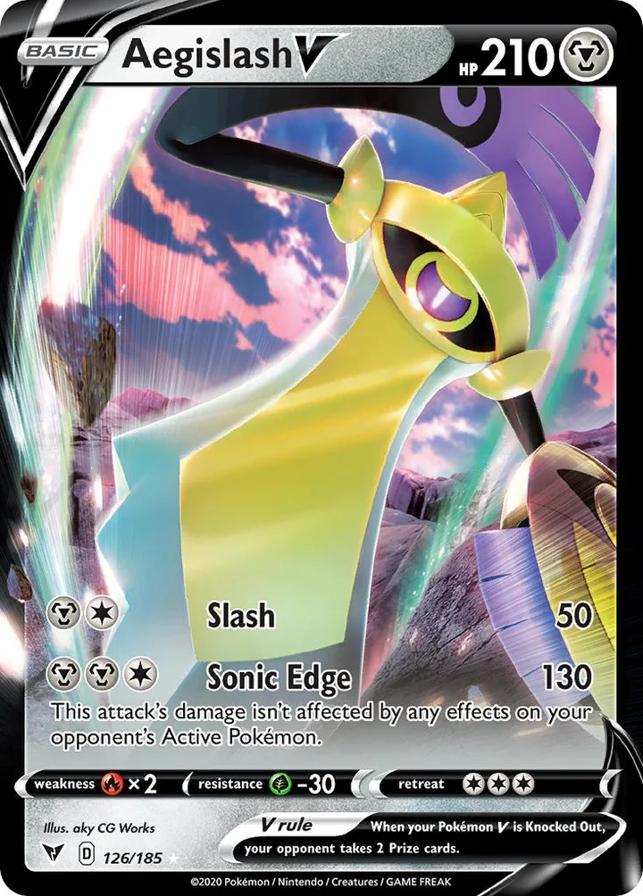 Aegislash V, Vivid Voltage 126/185