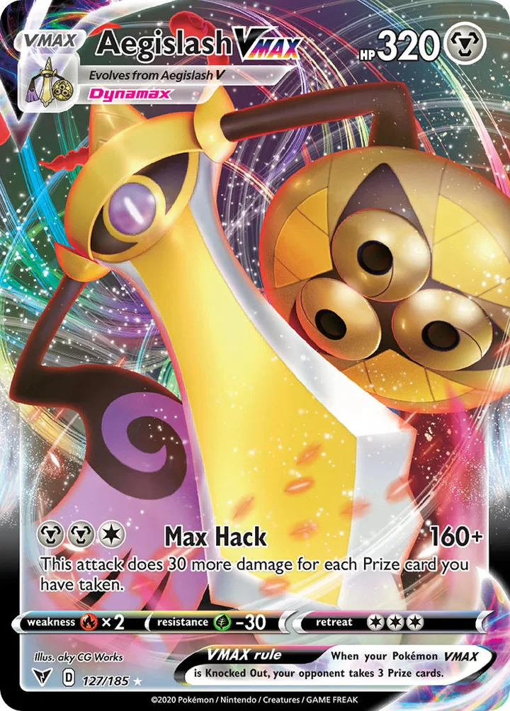 Aegislash VMAX, Vivid Voltage 127/185
