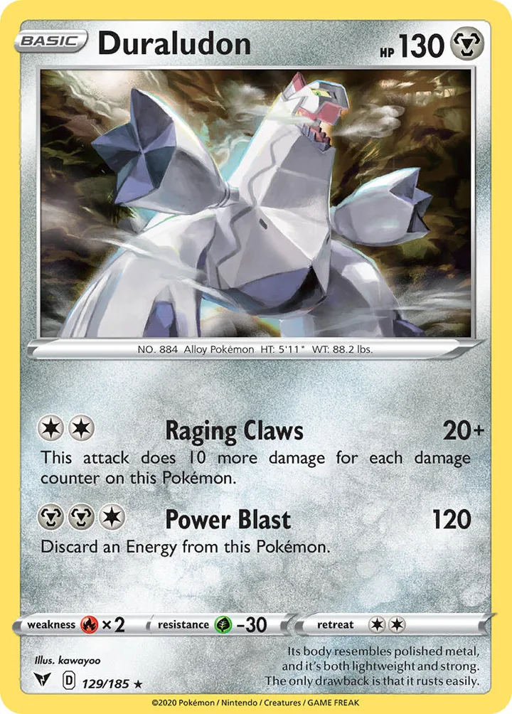 Duraludon, Vivid Voltage 129/185