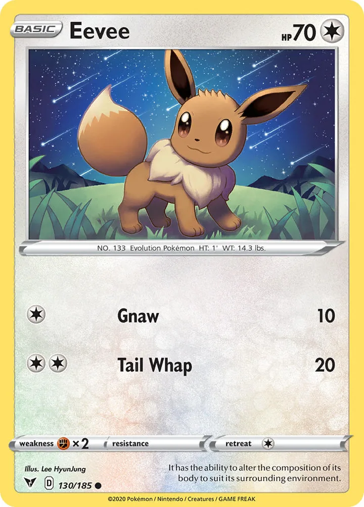 Eevee, Vivid Voltage 130/185