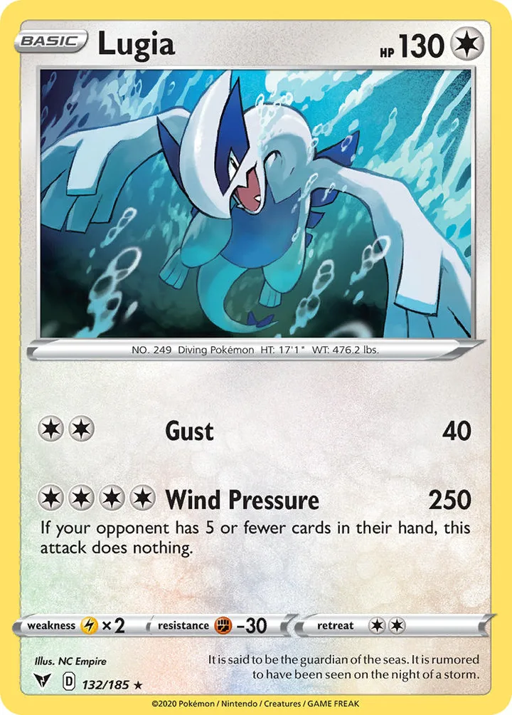 Lugia, Vivid Voltage 132/185