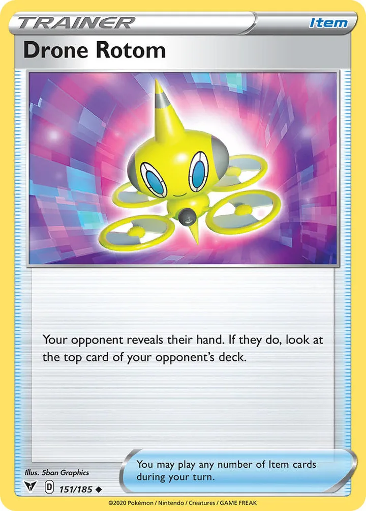 Drone Rotom, Vivid Voltage 151/185