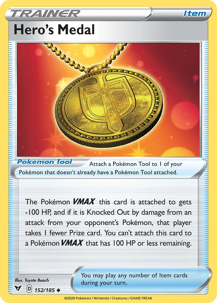 Hero’s Medal, Vivid Voltage 152/185