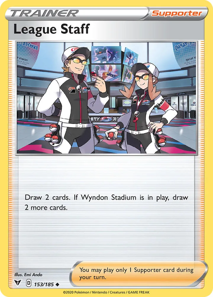 League Staff, Vivid Voltage 153/185