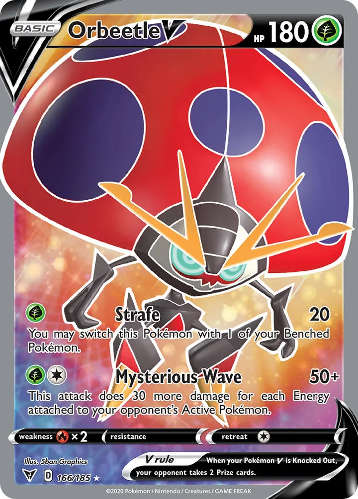 Orbeetle V, Vivid Voltage 166/185