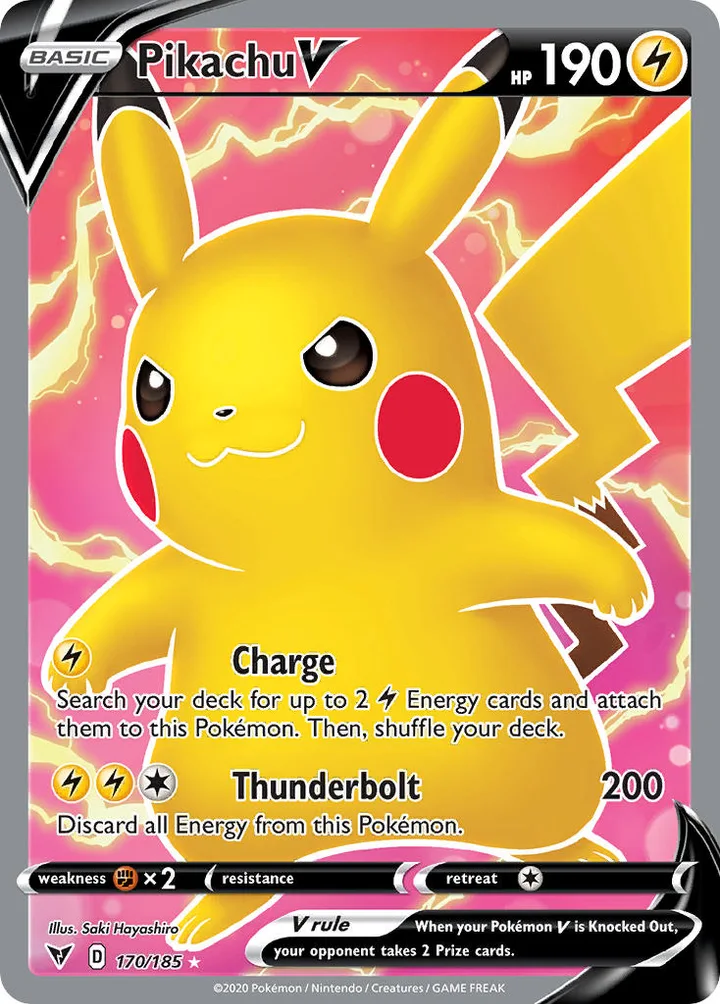 Pikachu V, Vivid Voltage 170/185