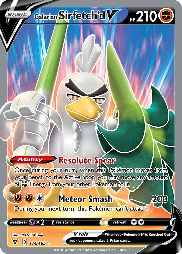 Galarian Sirfetch’d V, Vivid Voltage 174/185
