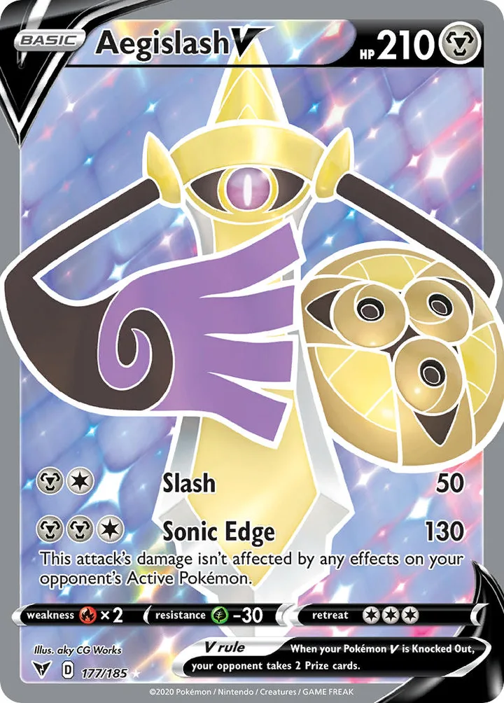 Aegislash V, Vivid Voltage 177/185
