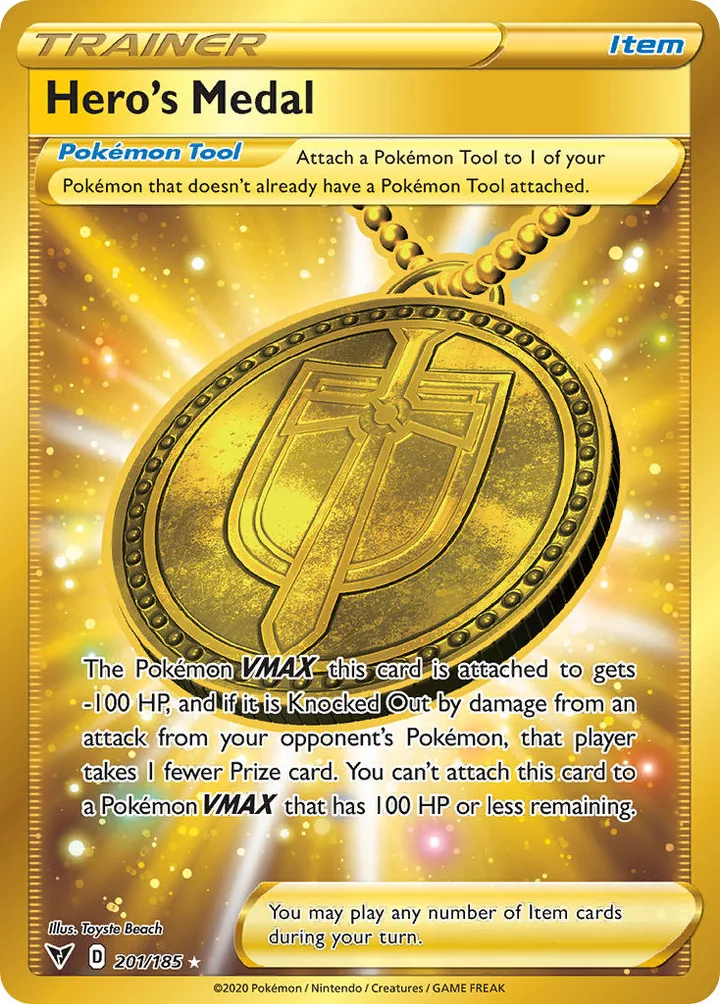Hero’s Medal, Vivid Voltage 201/185