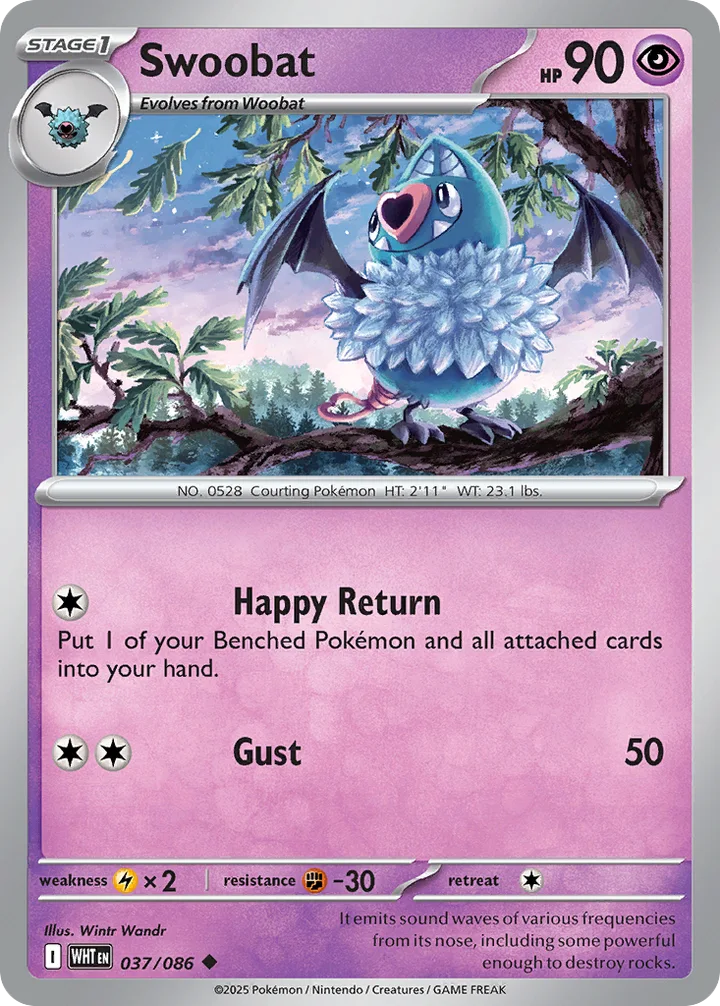 Swoobat, White Flare 037/086