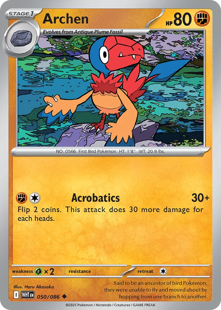 Archen, White Flare 050/086