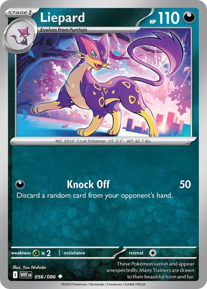 Liepard, White Flare 056/086