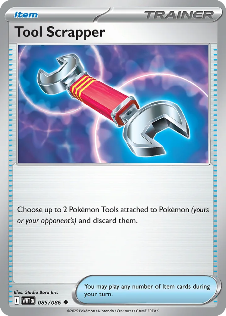 Tool Scrapper, White Flare 085/086
