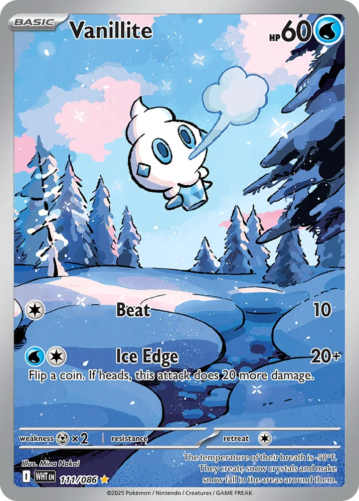 Vanillite, White Flare 111/086