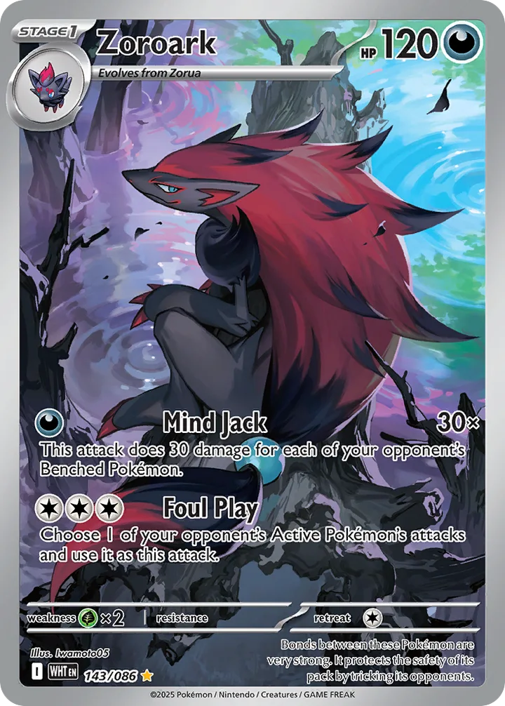 Zoroark, White Flare 143/086