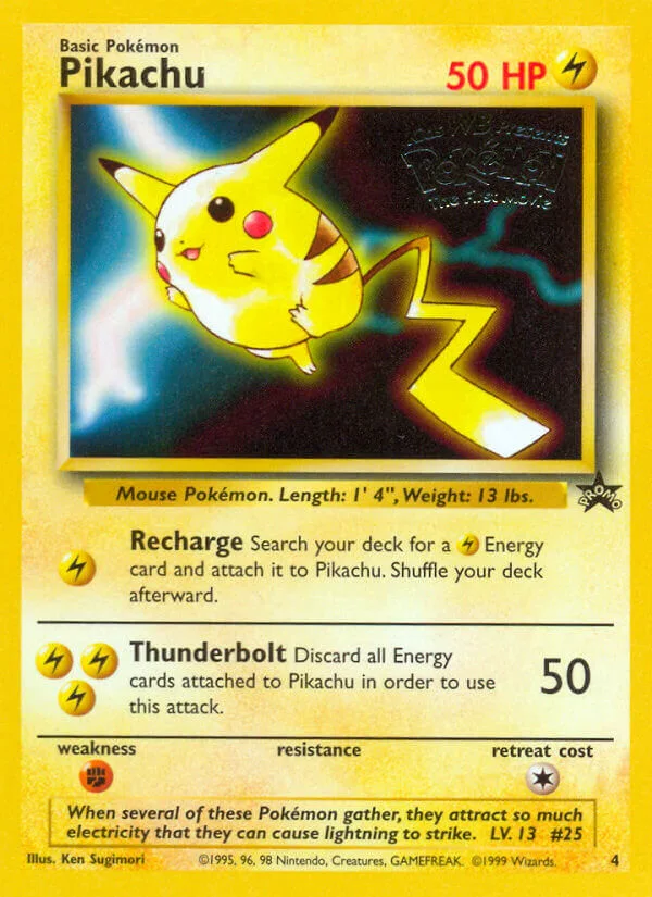 Pikachu, Wizards Black Star Promos 4