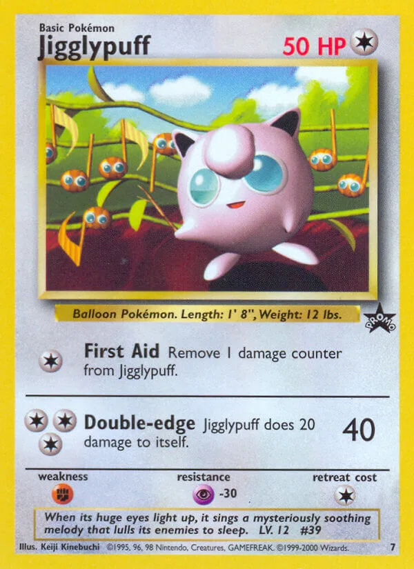Jigglypuff, Wizards Black Star Promos 7