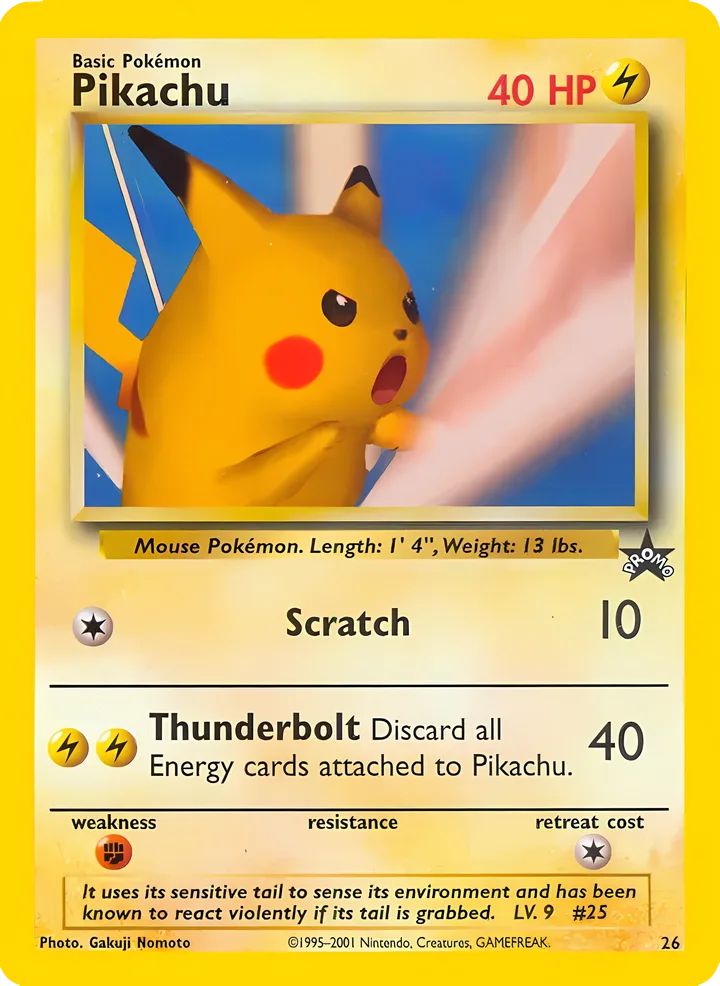 Pikachu, Wizards Black Star Promos 26