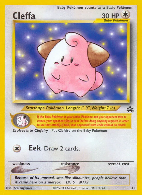 Cleffa, Wizards Black Star Promos 31