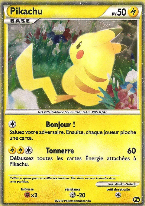 Pikachu, World Collection 7/9