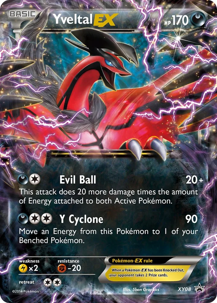 Yveltal-EX, XY Promos XY08
