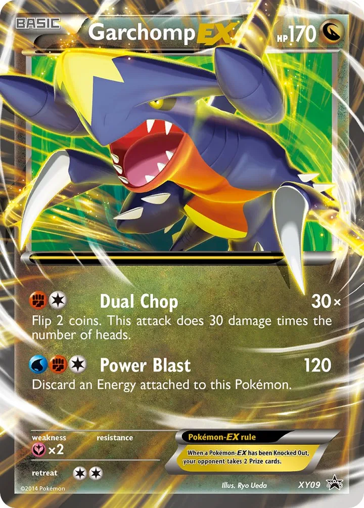 Garchomp-EX, XY Promos XY09