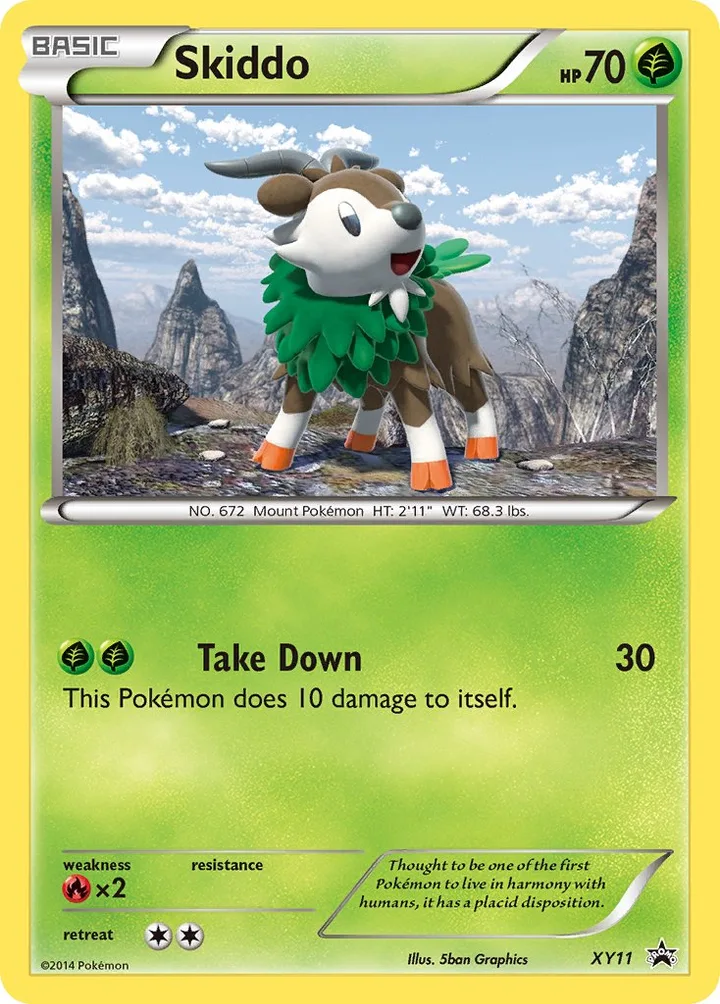 Skiddo, XY Promos XY11