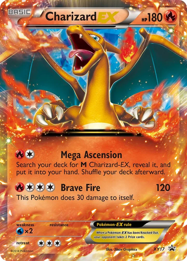 Charizard-EX, XY Promos XY17