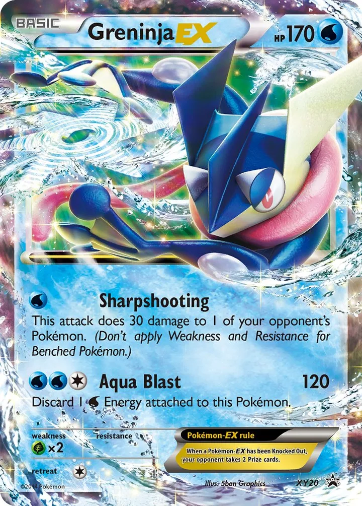 Greninja-EX, XY Promos XY20