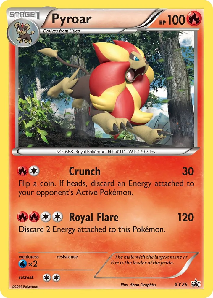 Pyroar, XY Promos XY26