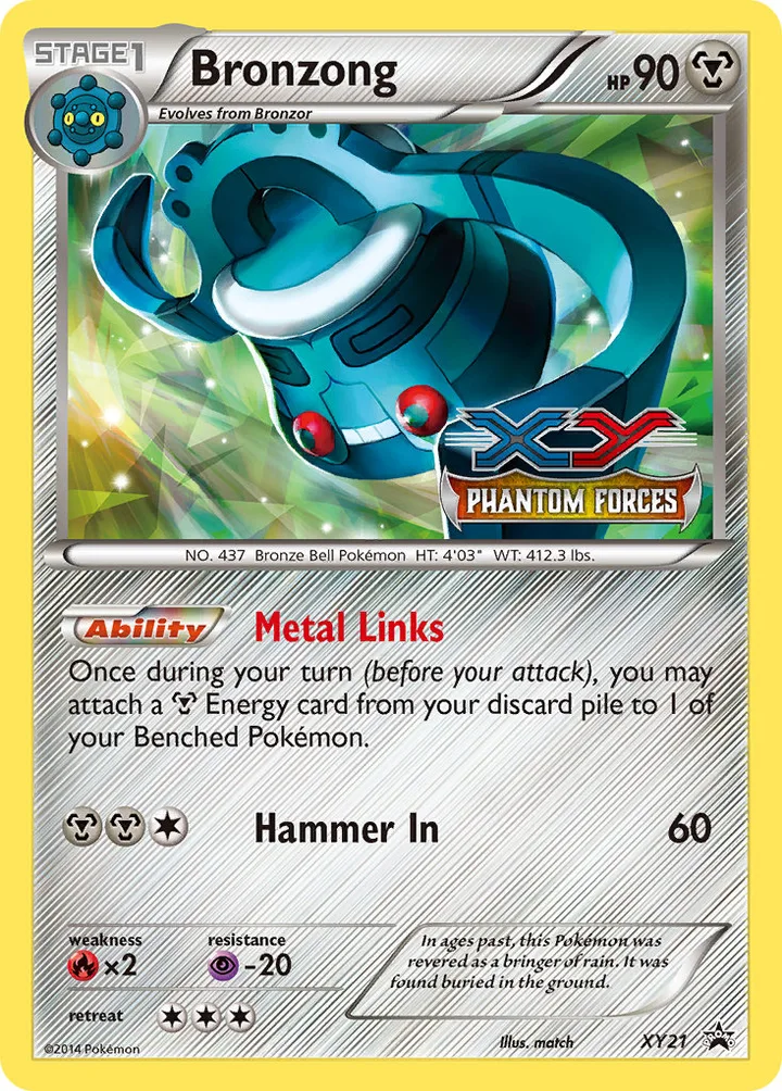 Bronzong, XY Promos XY21
