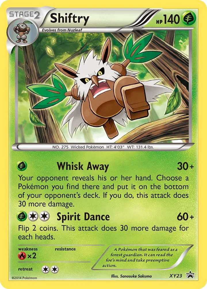 Shiftry, XY Promos XY23