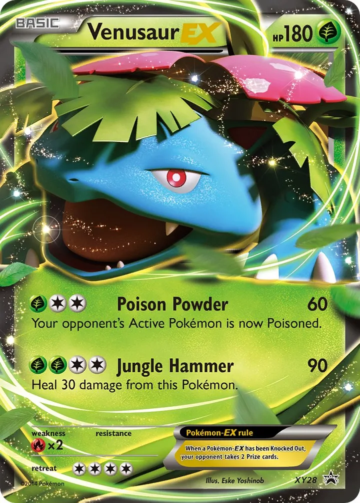 Venusaur-EX, XY Promos XY28