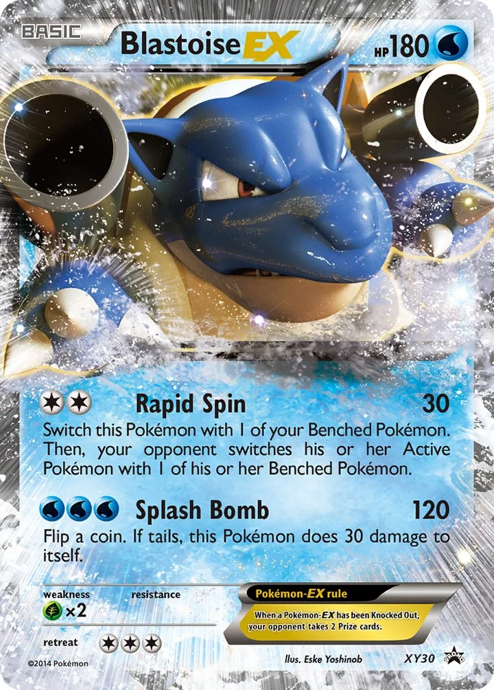 Blastoise-EX, XY Promos XY30