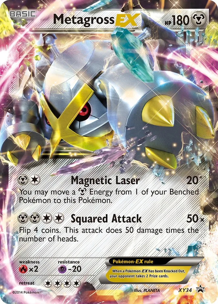 Metagross-EX, XY Promos XY34
