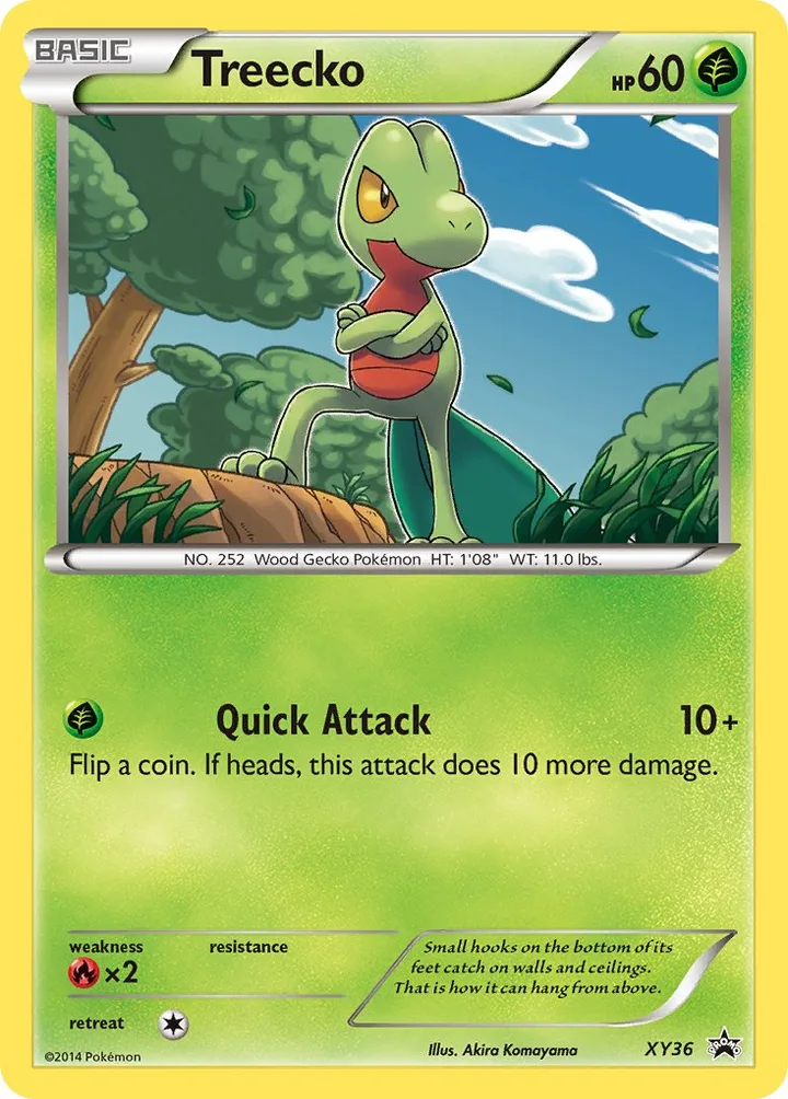 Treecko, XY Promos XY36
