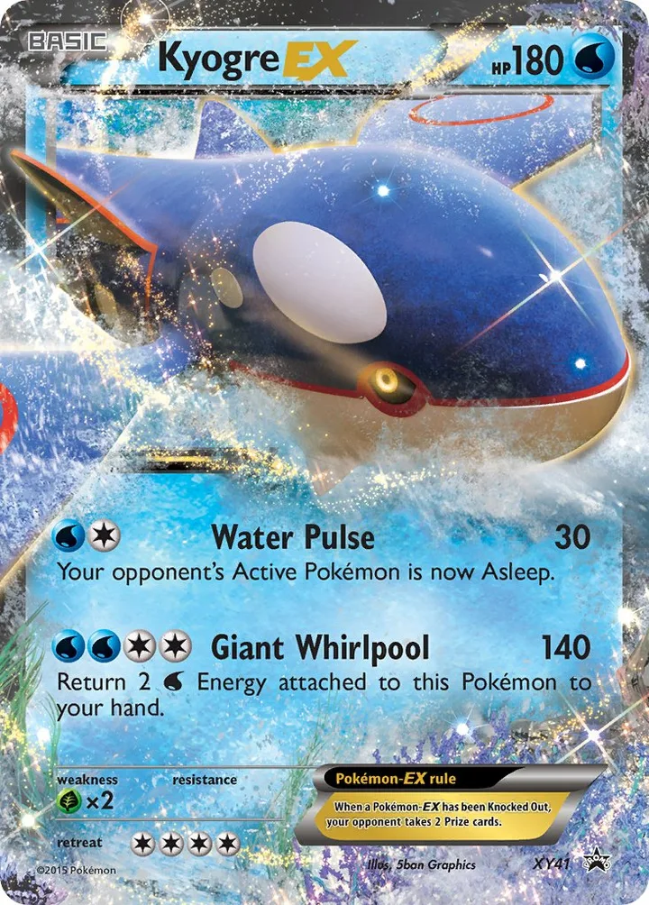 Kyogre-EX, XY Promos XY41