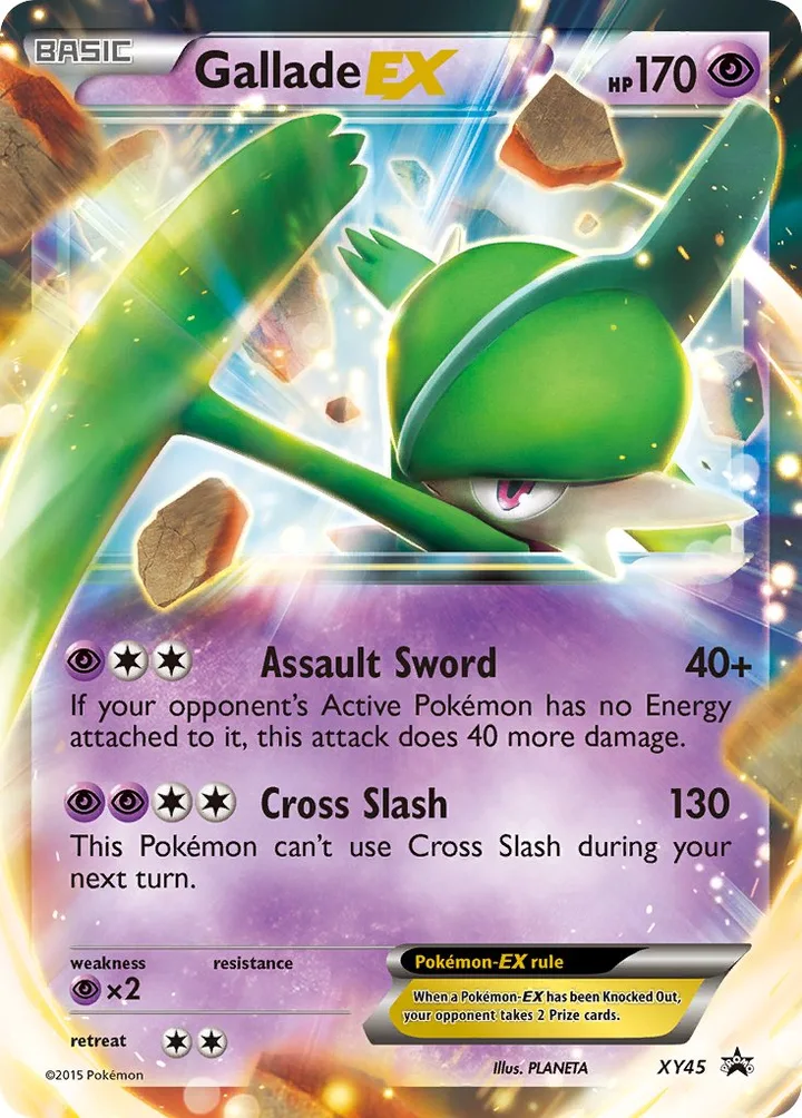 Gallade-EX, XY Promos XY45