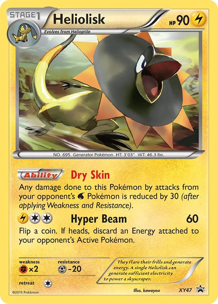 Heliolisk, XY Promos XY47